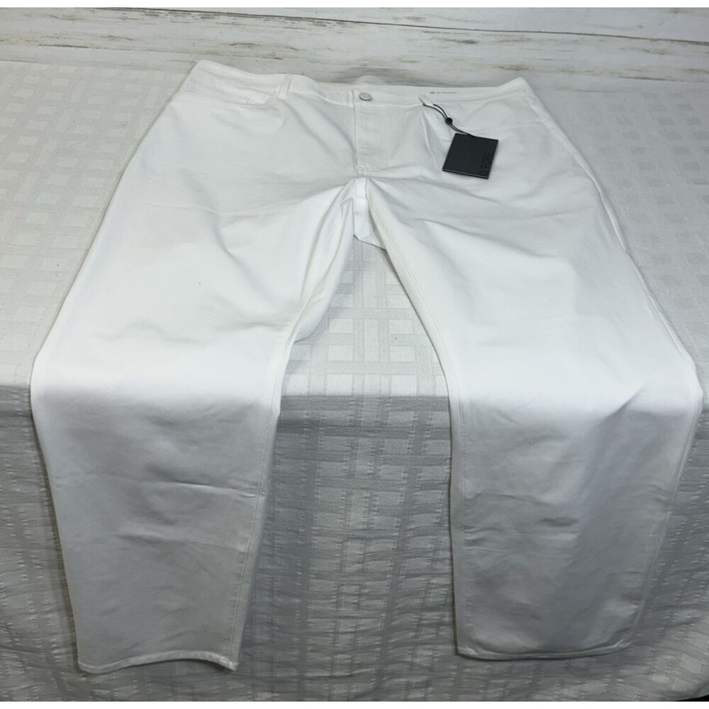 NEW G/Fore Men's Size 38 x 30 Sno White Tour Stretch 5-Pocket Straight Leg Pants